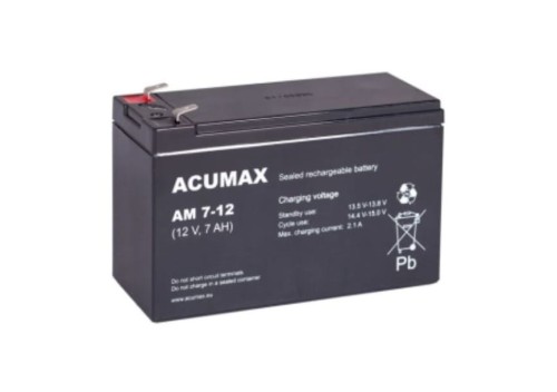 Akumulator 12V-7Ah, ACUMAX