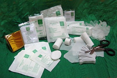 Wyposażenie apteczki TYP PK3