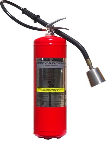 Urządzenie gaszące metale UGM-12x D