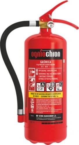 Gaśnica proszkowa GP-4x ABC/MP OGNIOCHRON 