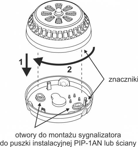 Sygnalizator akustyczny SA-K6