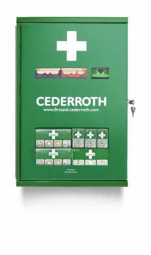 Apteczka przemysłowa metalowa Cederroth First Aid Cabinet REF 290900