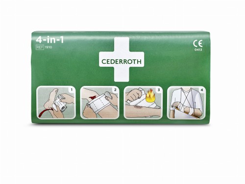 Duży zestaw do tamowania krwi Cederroth 4-in-1