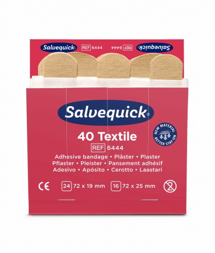 Plastry tekstylne Cederroth Salvequick 40szt.