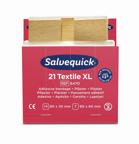 Plastry tekstylne duże Cederroth Salvequick 21szt.