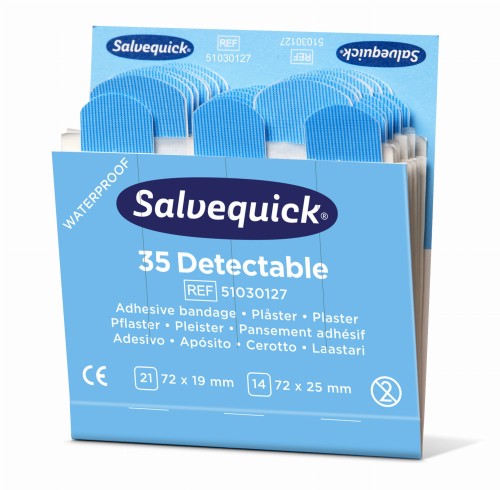 Plastry wykrywalne Cederroth Salvequick 35 szt.