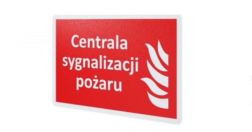 Znak ”Centrala sygnalizacji pożaru” Bold