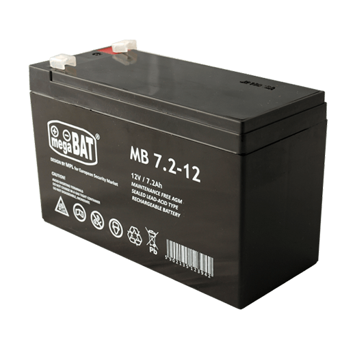 Akumulator AGM MB 7.2Ah/12V MW Power