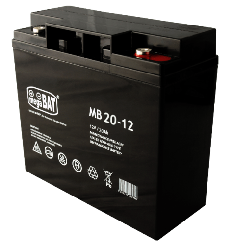 Akumulator AGM MB 20Ah/12V MW Power