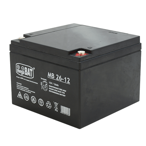 Akumulator AGM MB 26Ah/12V MW Power