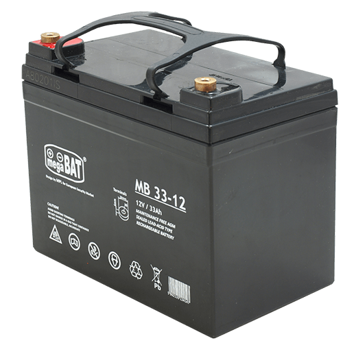 Akumulator AGM MB 33Ah/12V MW Power