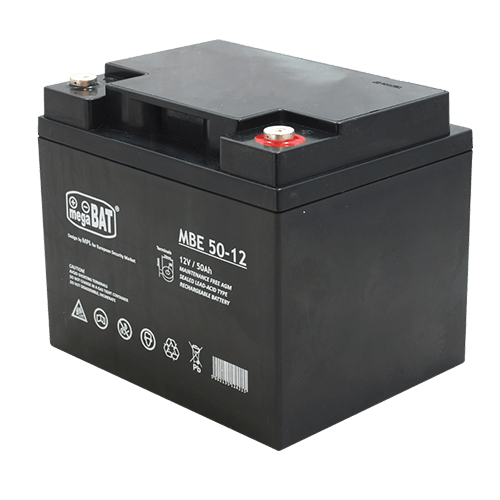 Akumulator AGM MBE 50Ah/12V MW Power