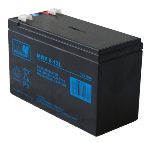 Akumulator AGM MWP 9Ah/12V MW Power