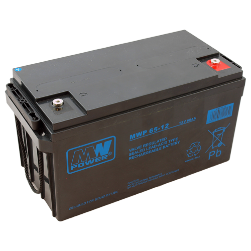 Akumulator AGM MWP 65Ah/12V MW Power