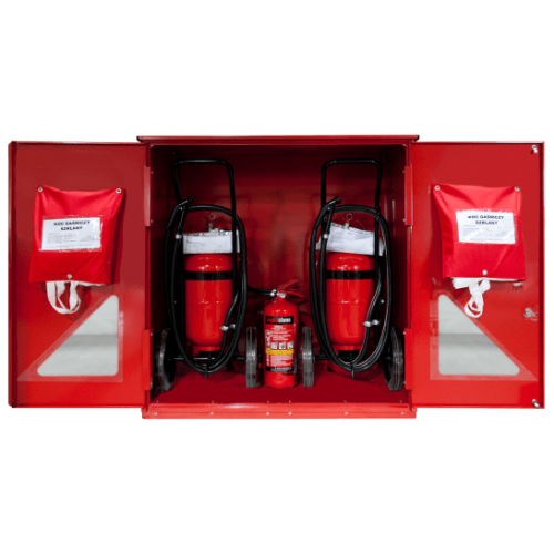 Szafka na 2 gaśnice przewoźne 25kg SUPRON