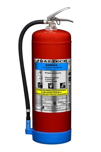 Gaśnica płynowa GW-9x ABF PLUS 