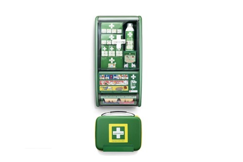 Zestaw ścienny Cederroth First Aid Station DIN 13157 51011032