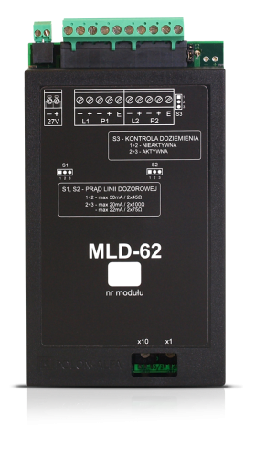 Moduł linii dozorowych MLD-62