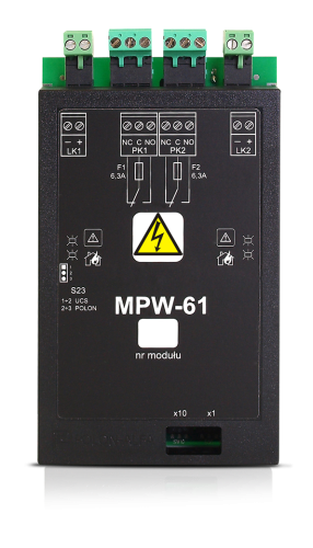 MPW‑61 Moduł wyjść przekaźnikowych 230V