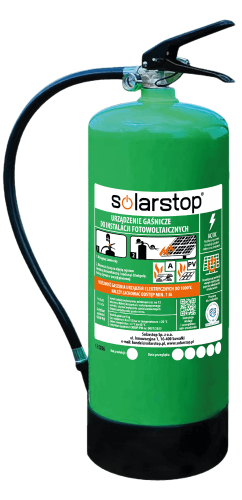 Gaśnica solarstop 9 kg