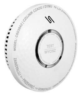 Czujnik czadu i dymu ''EURA'' CSD-39A2
