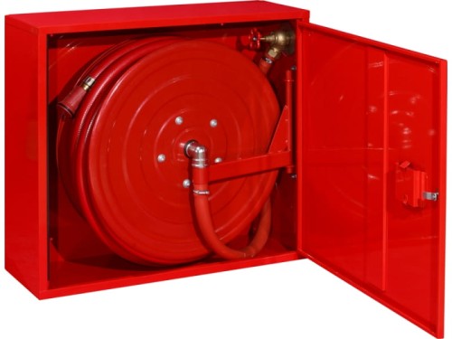 Hydrant wewnętrzny z wężem półsztywnym DN 25 