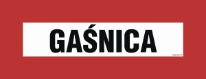 Znak "Gaśnica"   Signproject 