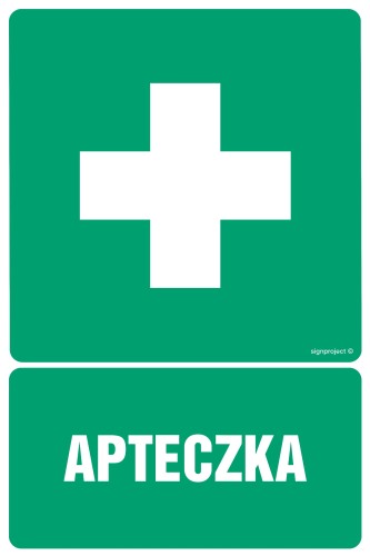Znak "Apteczka" Signproject 
