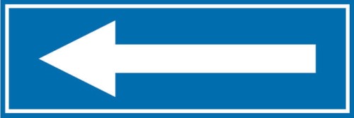 Znak "Strzałka kierunkowa" Signproject