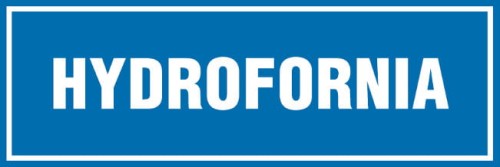 Znak "Hydrofornia" Signproject