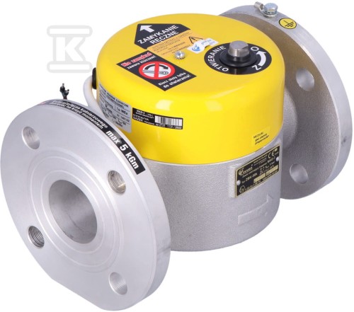 Zawór klapowy MAG-3/DN50 komplet przeciwkołnierzy DN50