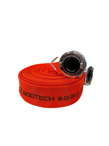 Wąż pożarniczy pomarańczowy W-52-20-LA PCV
