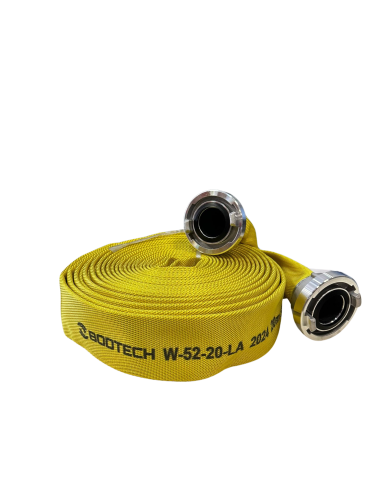 Wąż pożarniczy żółty W-52-20-LA PCV