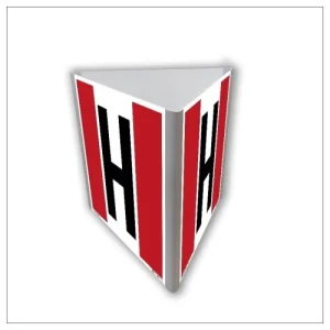 Znak "Hydrant zewnętrzny" 3D  naścienny Signproject