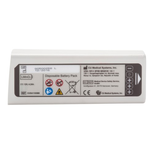 Bateria CU Medical Long Life do defibrylatora SP1