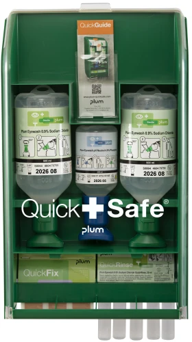 Apteczka ścienna Plum QuickSafe Basic — stacja pierwszej pomocy