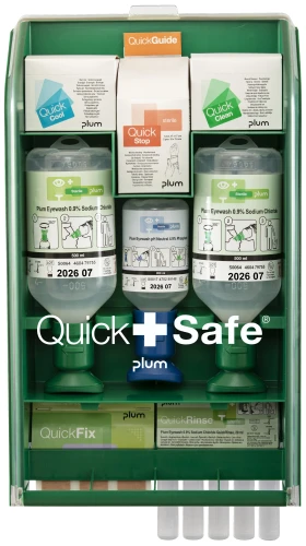 Apteczka ścienna Plum QuickSafe Complete — stacja pierwszej pomocy