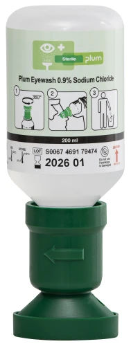 Płuczka do oczu i ran Plum 0,9% NaCl — 200 ml (eyecup)