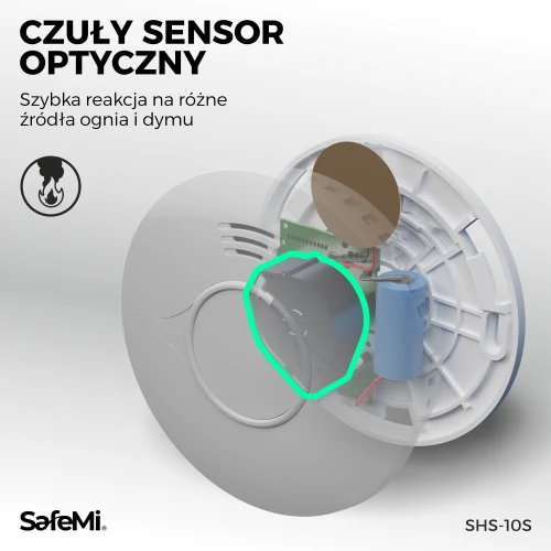 Czujnik Dymu SafeMi SHS-10S