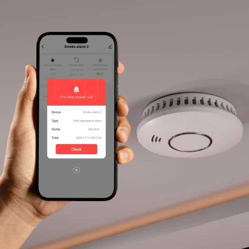 Czujnik Dymu SafeMi SHS-10W