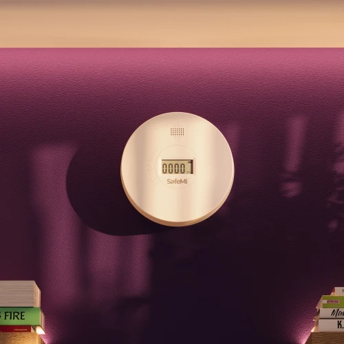 Czujnik czadu i dymu 2w1 SafeMi SHCS-10D