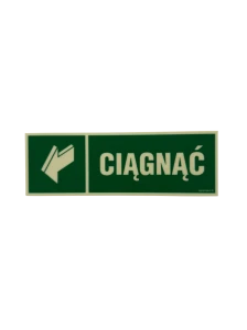 Znak "Ciągnąć" Signproject