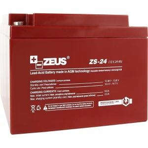 Akumulator bezobsługowy ZEUS 24Ah/12V