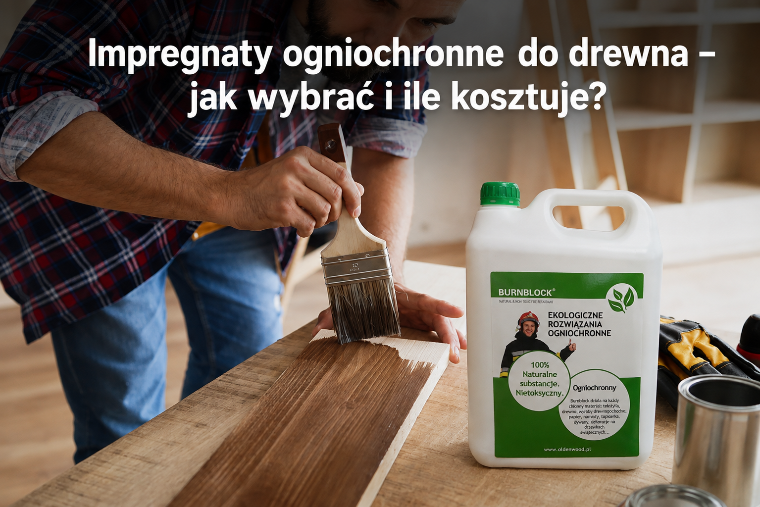 Impregnaty ogniochronne do drewna – jak wybrać i ile kosztuje?